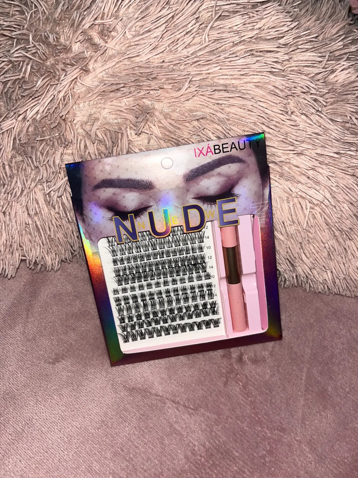 Pestañas cluster lashes2