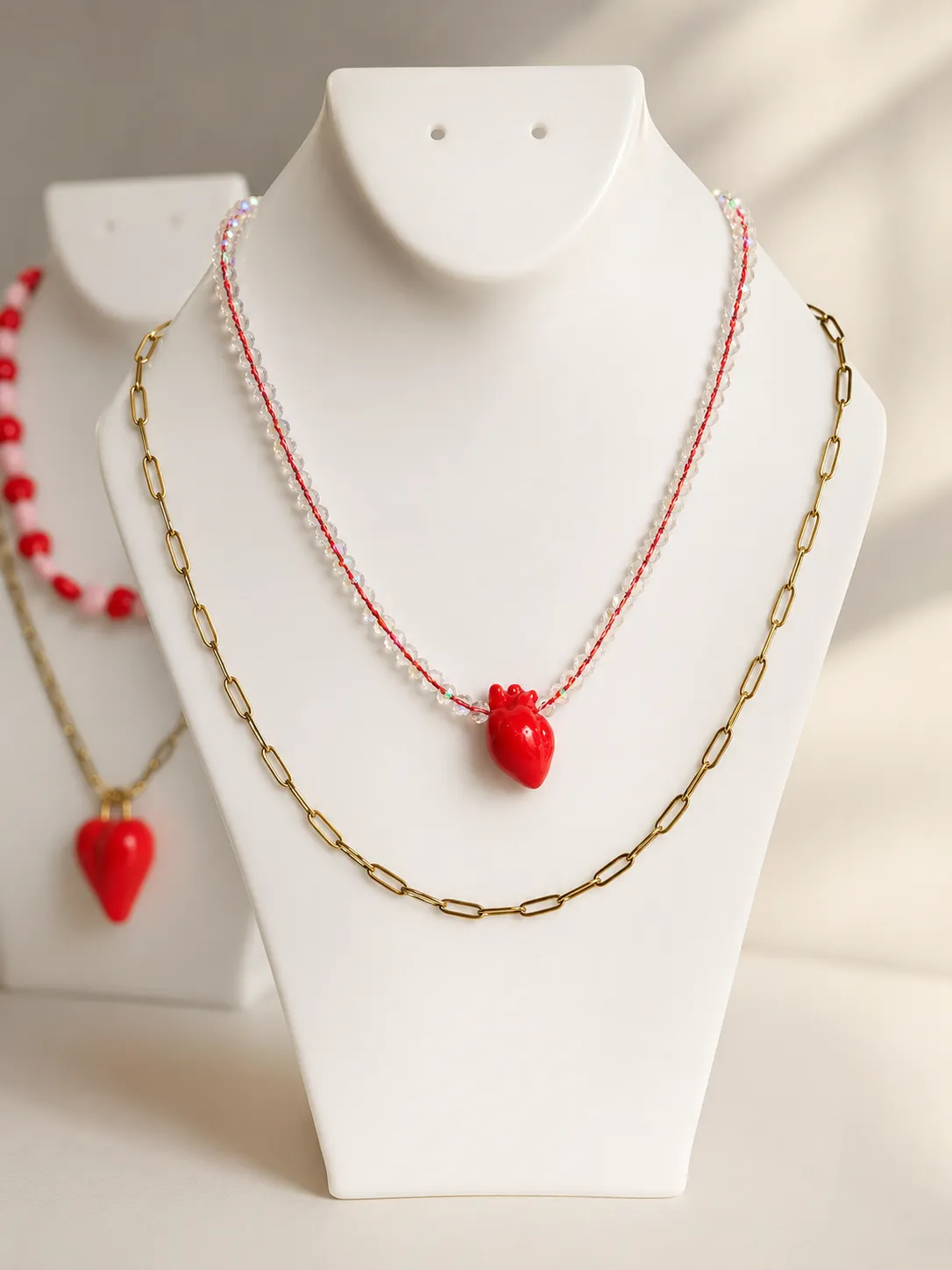 Set corazón anatómico