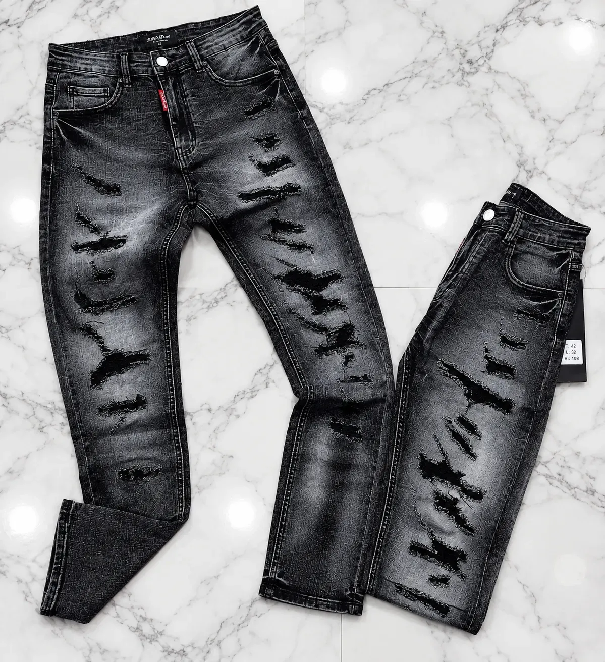 Jeans gris