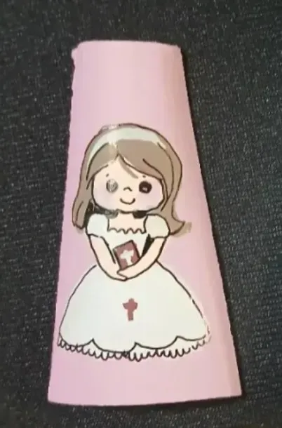 Niña primera comunión