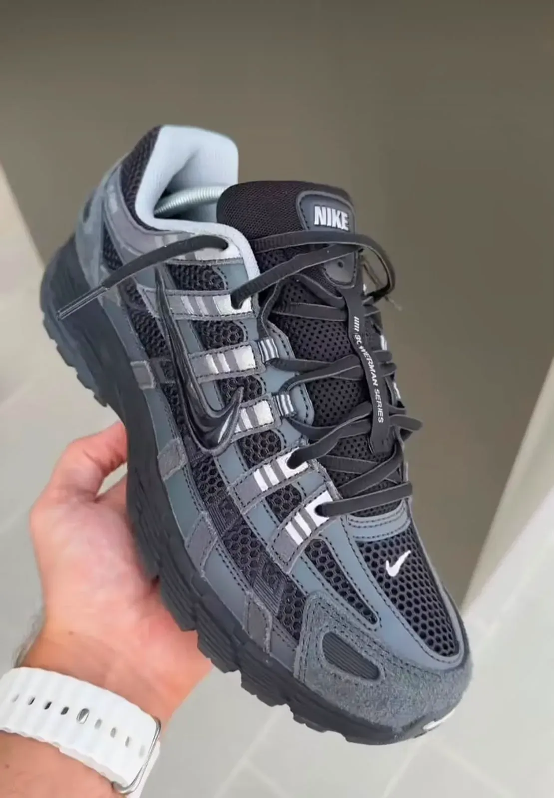 NIKE P6000 GREY BLACK MEN
