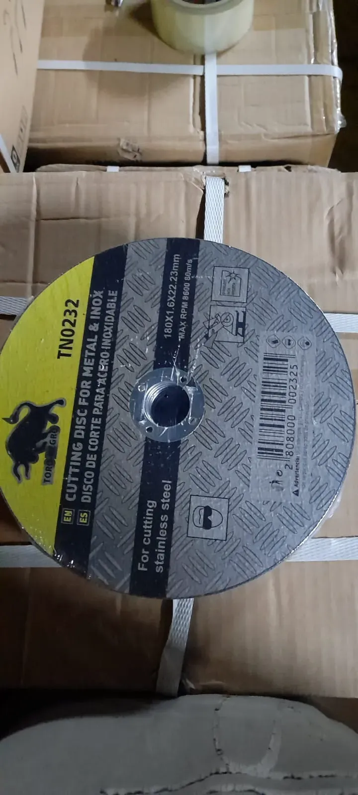 Disco de corte de 7"
