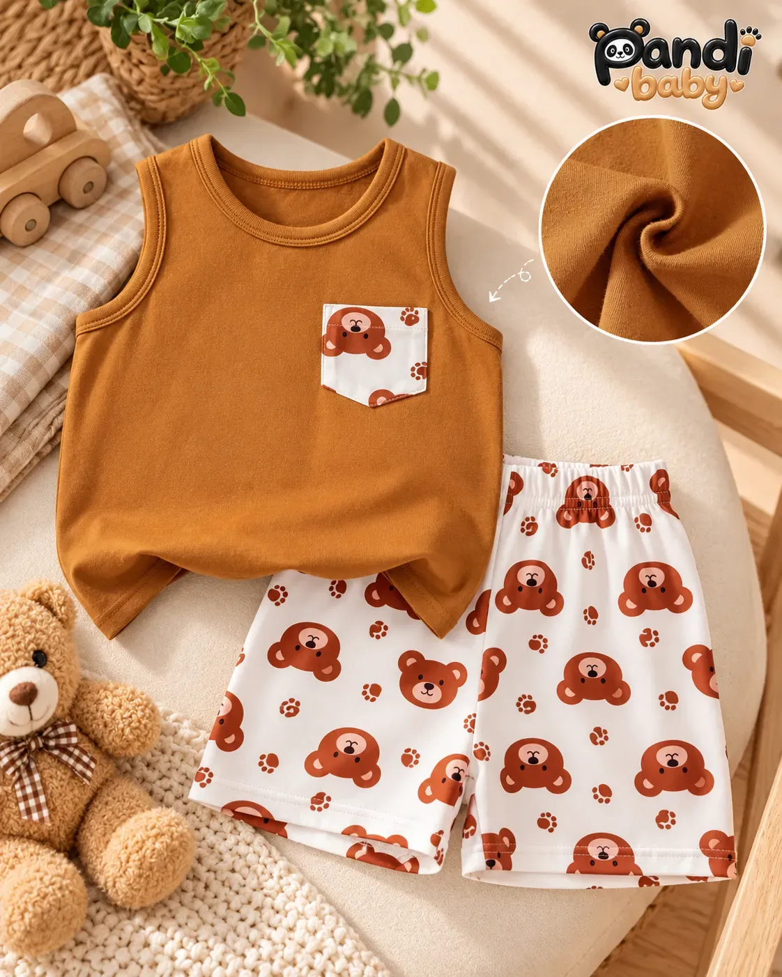 🐻 Conjunto Mini Osito