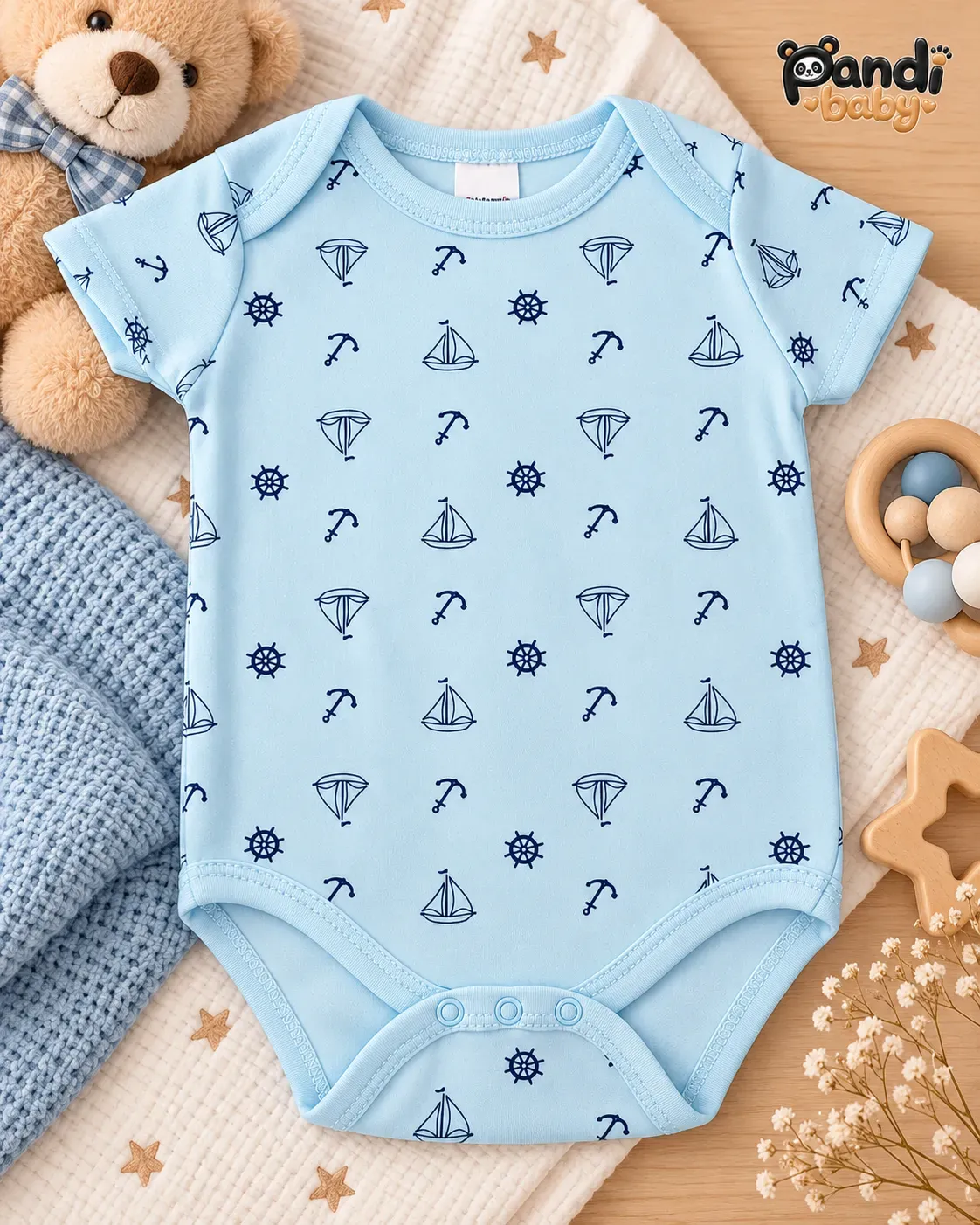 💙 Mameluco Mini Capitán
