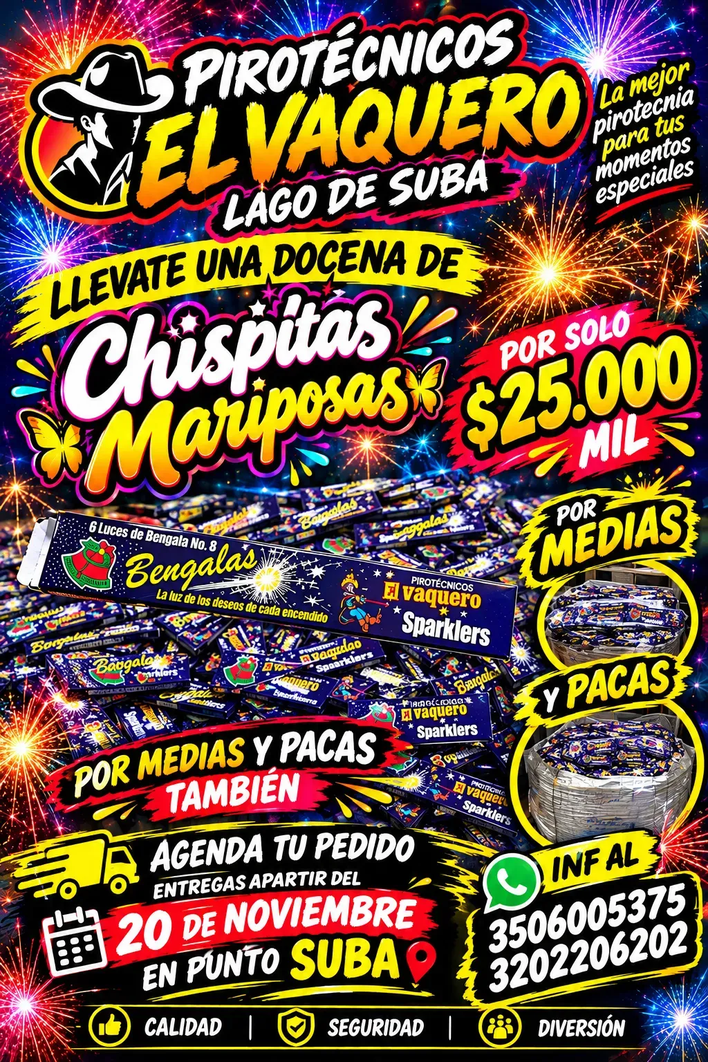 Chispitas mariposas