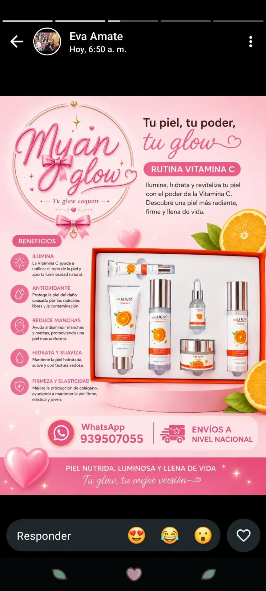 Kit skincare vc