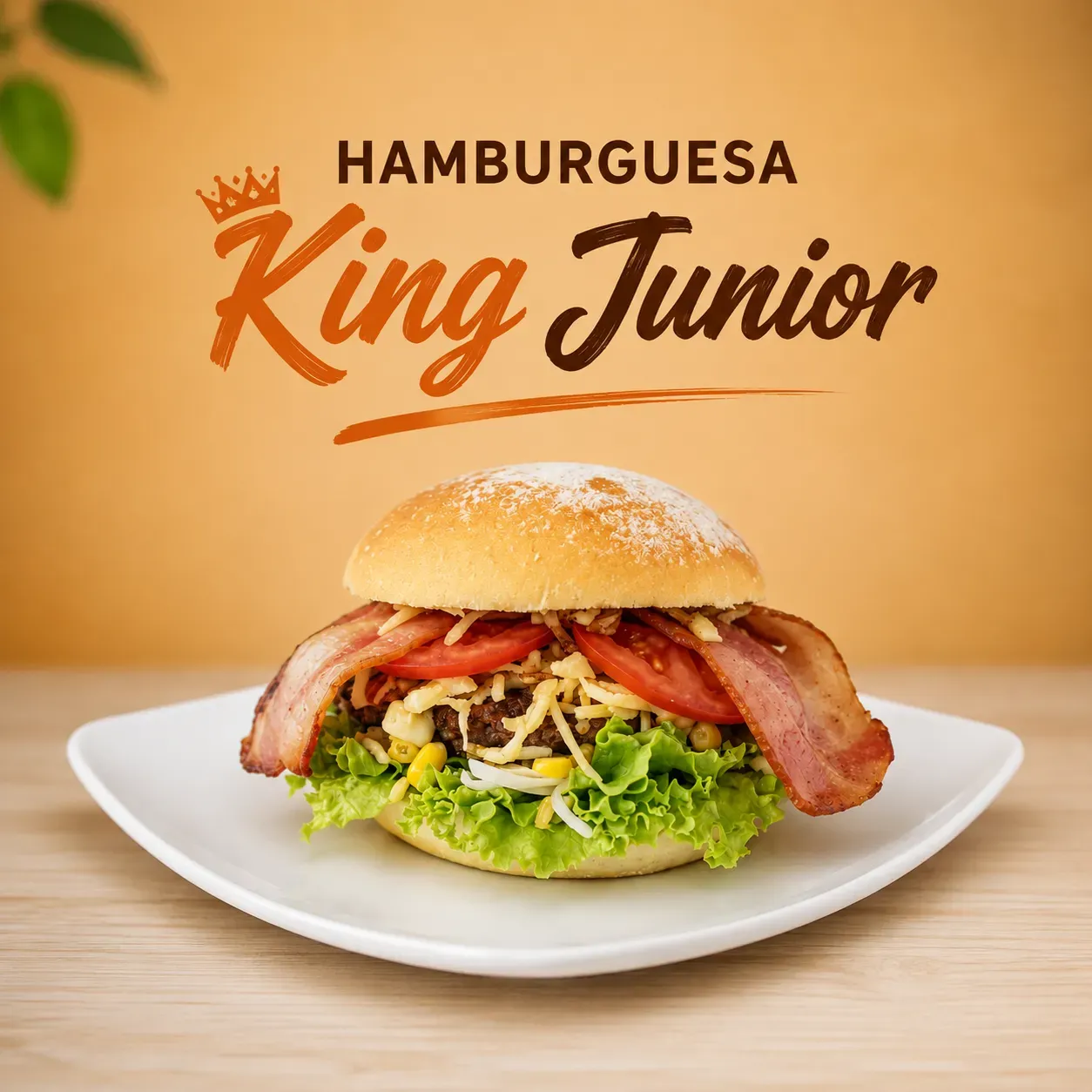 Hamburguesa King Junior