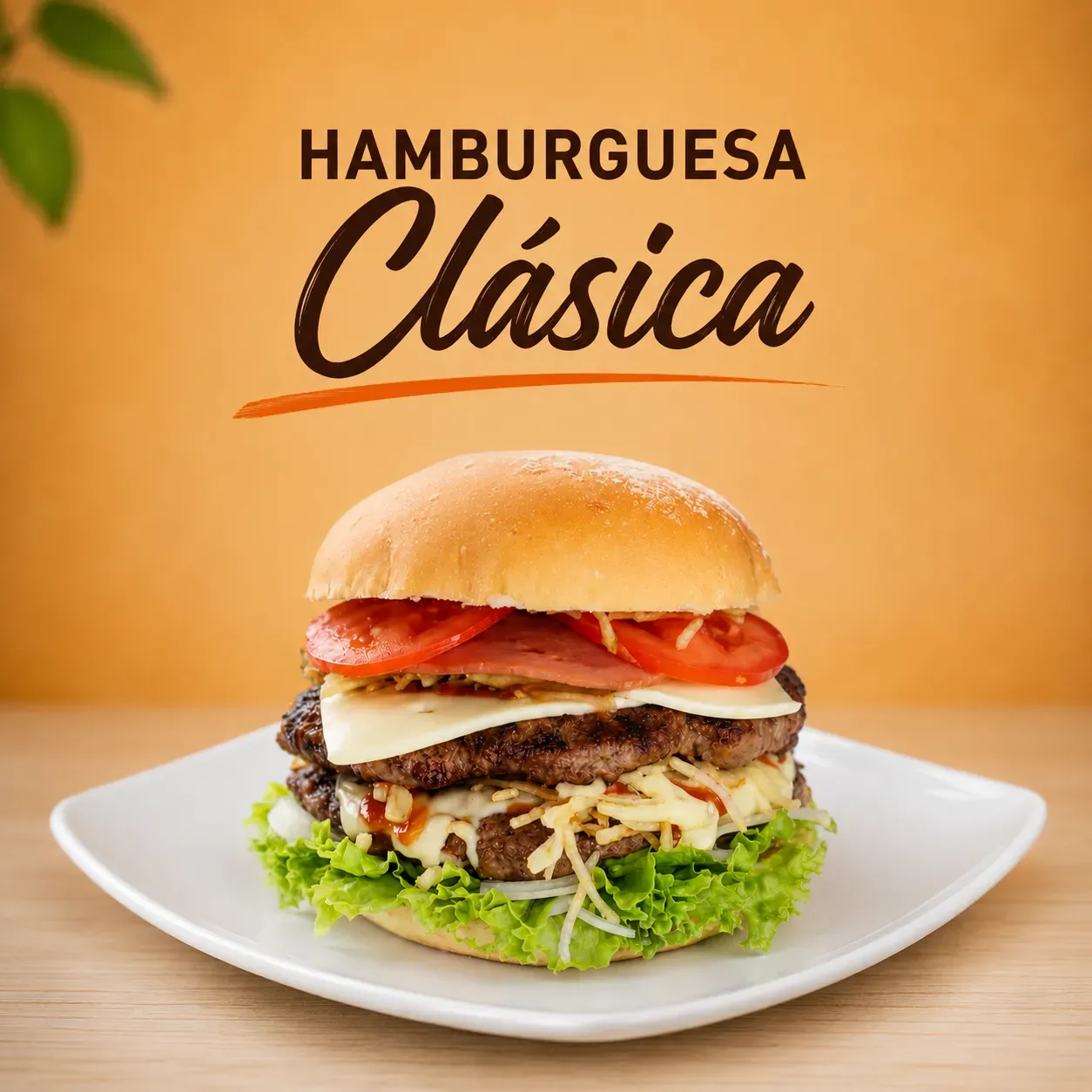 Hamburguesa Clasica