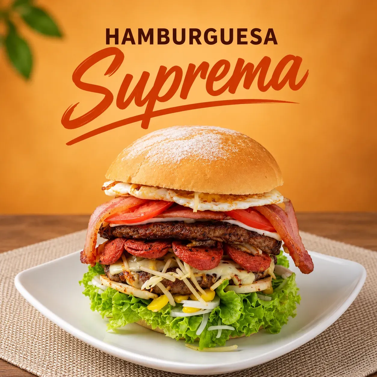 Hamburguesa Suprema