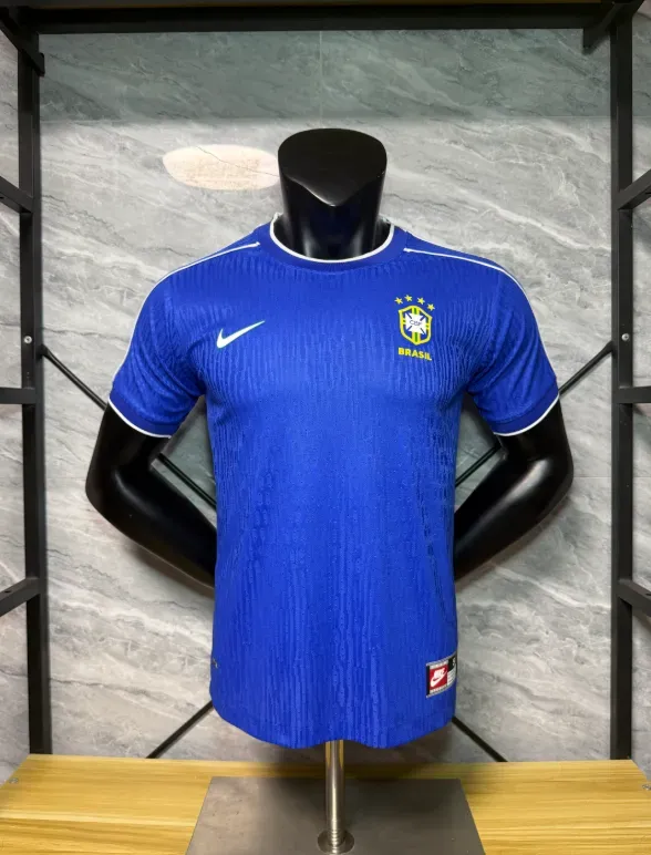 Camiseta azul Brasil 1998