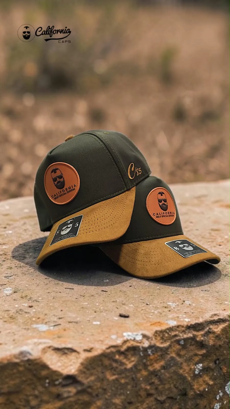 GORRA CALIFORNIA-VERDE OLIVO