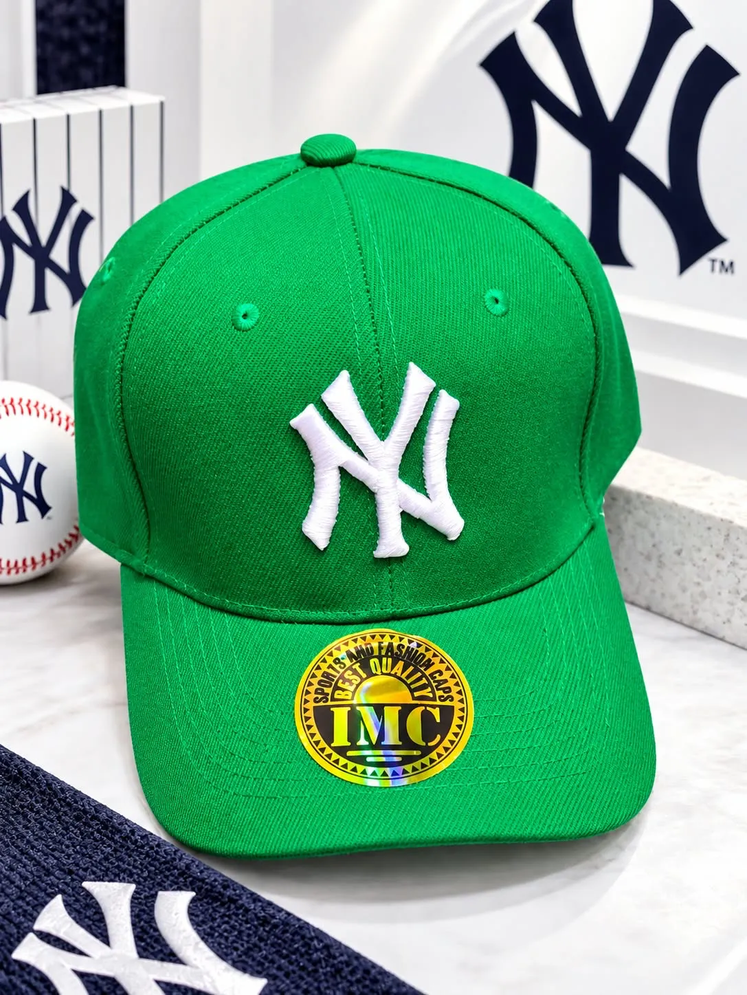 GORRA NY VERDE