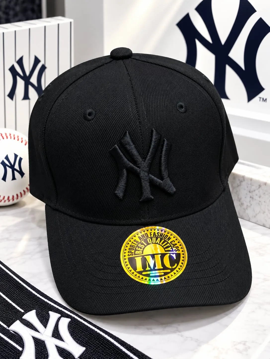 GORRA NY NEGRA