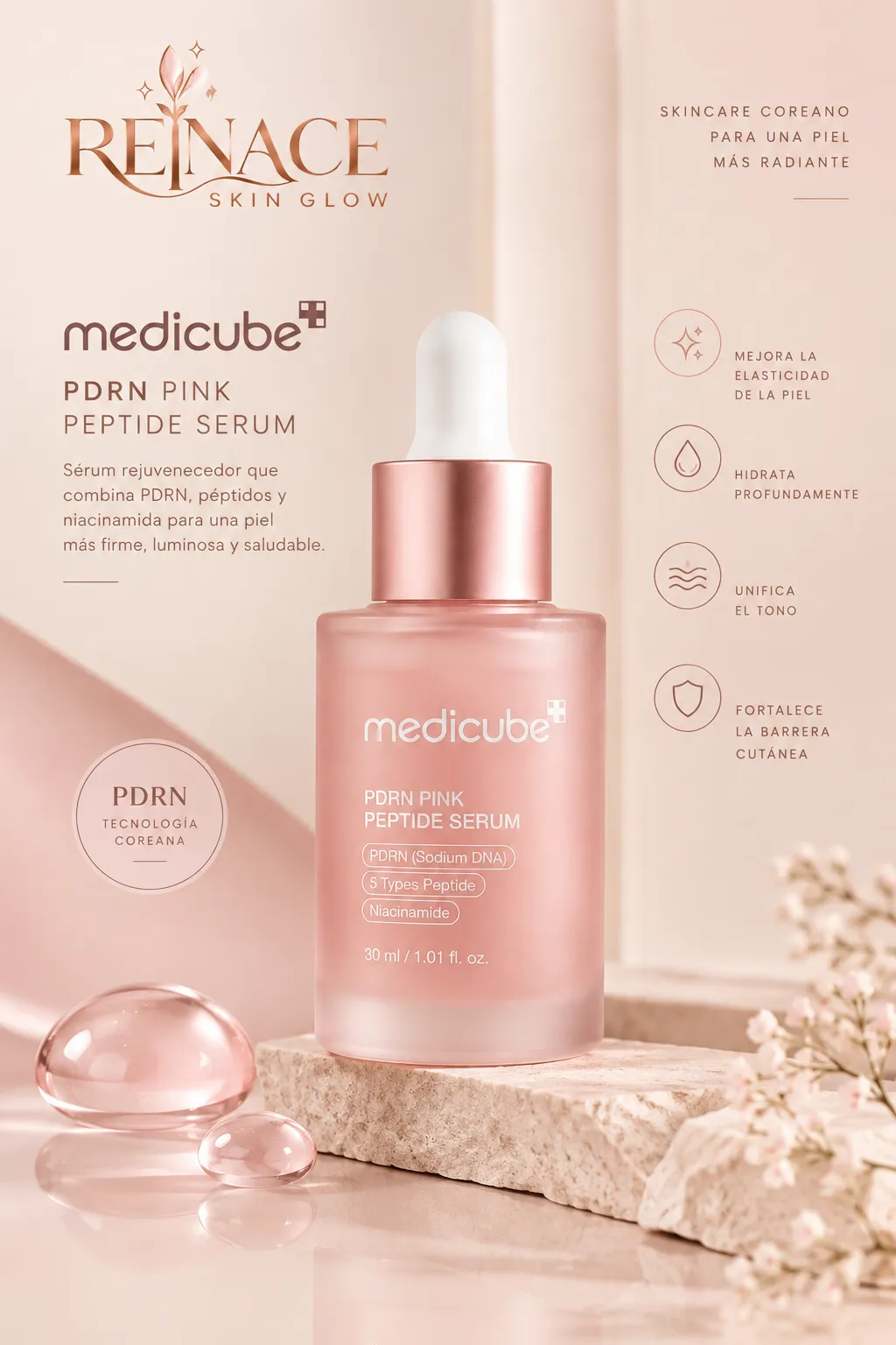 Medicube AGE-R Glow Booster Serum – Sérum Facial Iluminador 30 ml