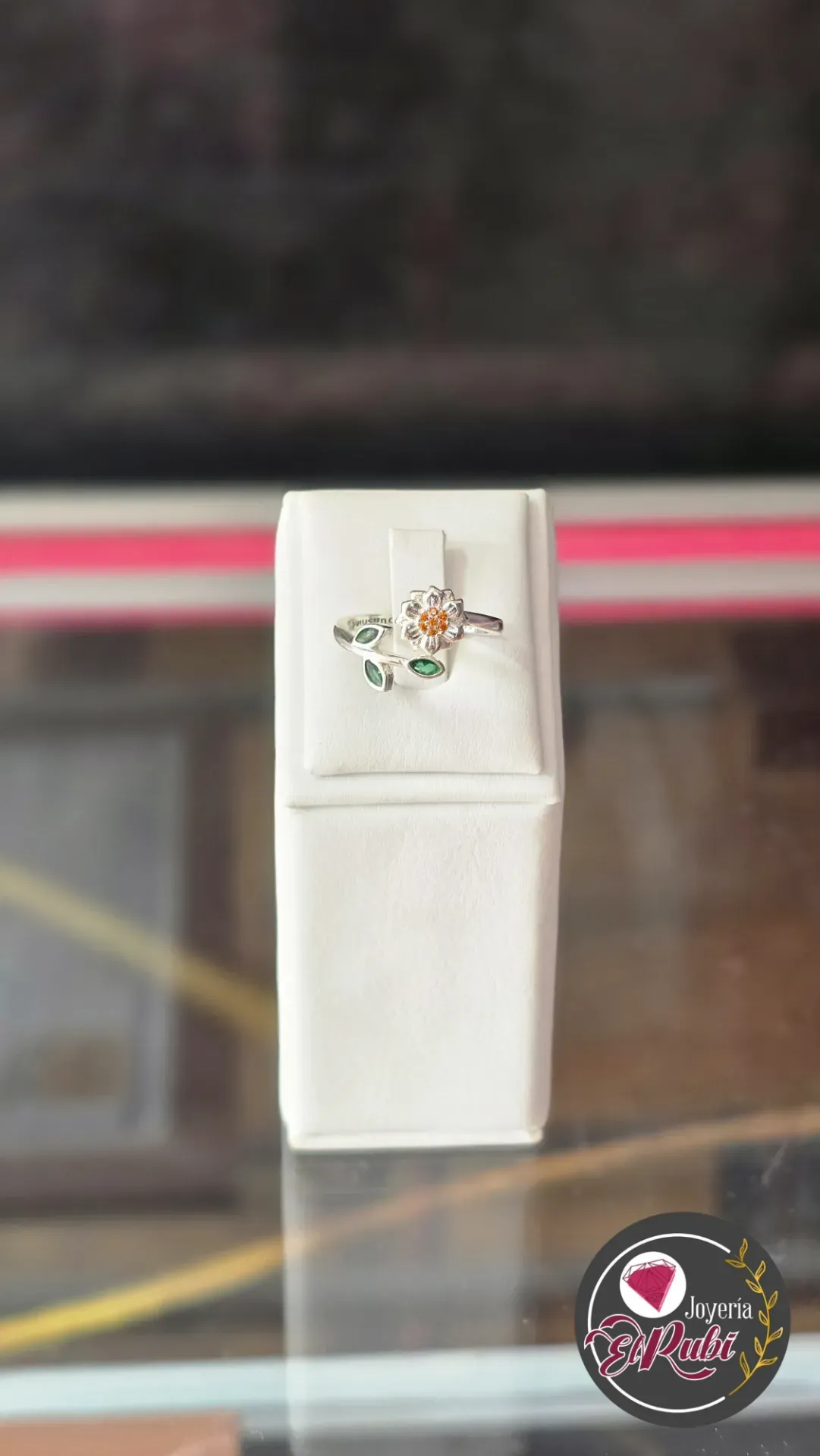 Anillo de flor