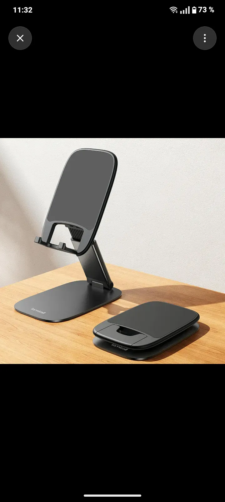 Soporte Ajustable y Plegable para Celular