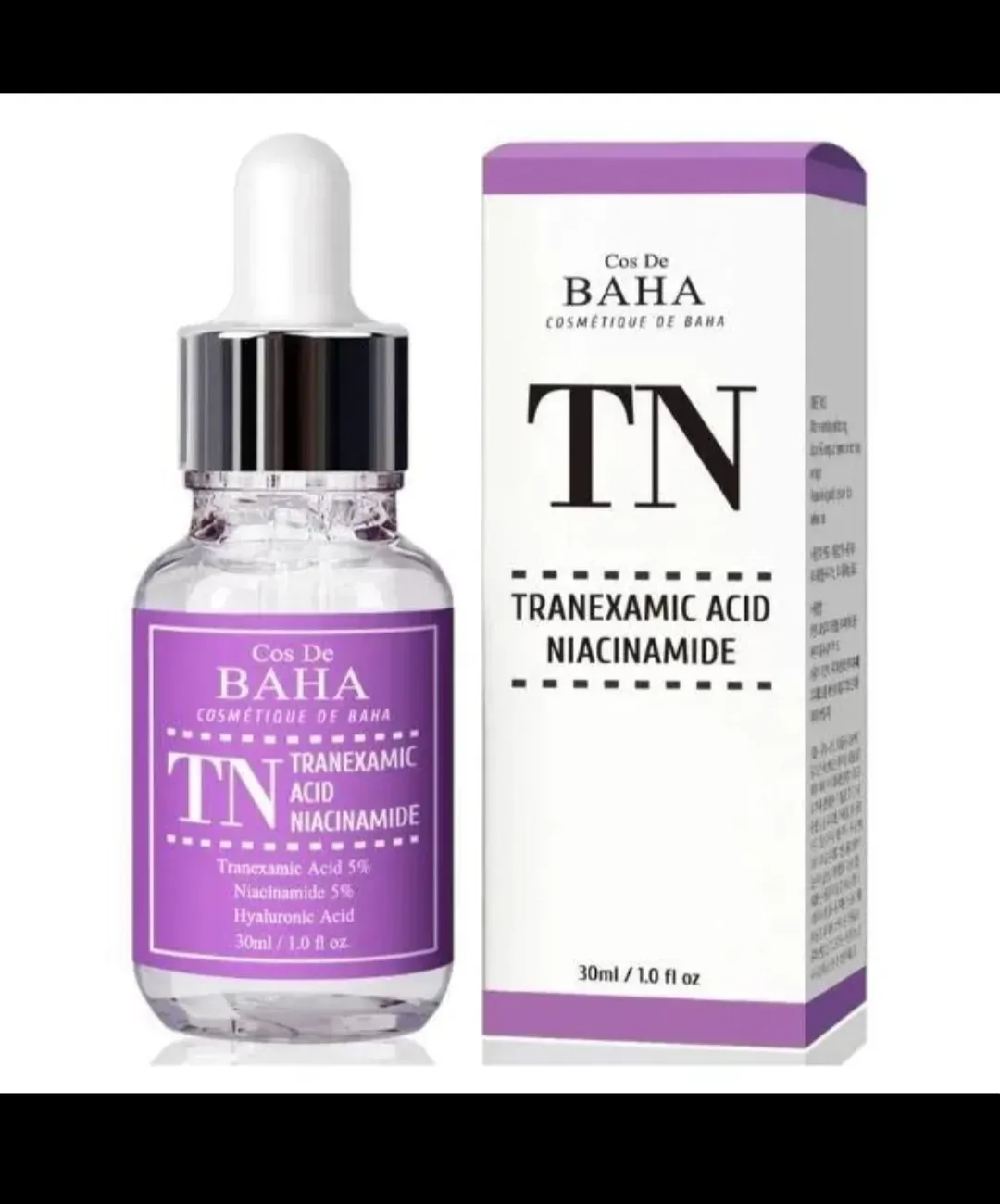 TN Serum de acido Tranexamico y Niacinamida