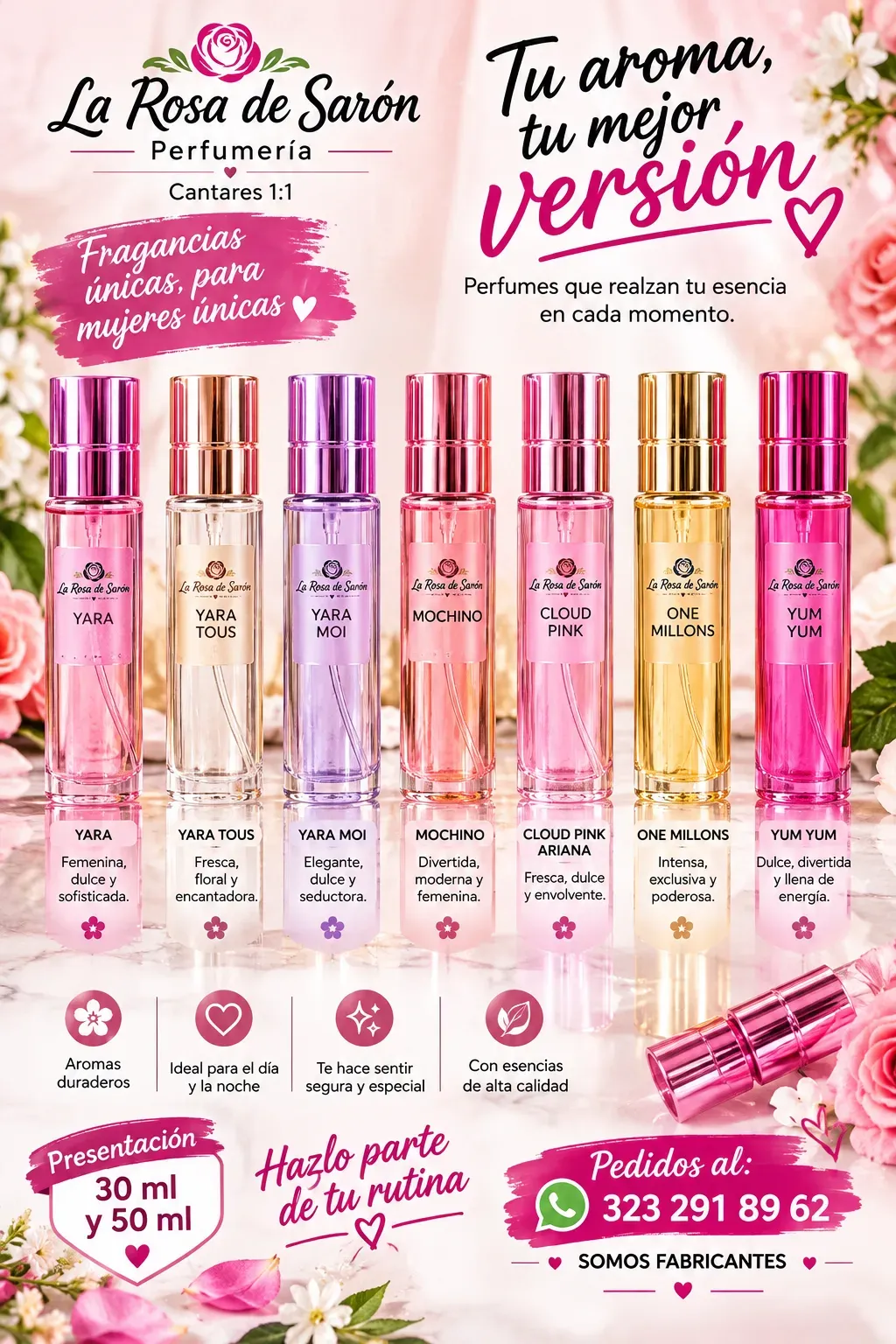 Perfumes concentrados en aceite mil referencias