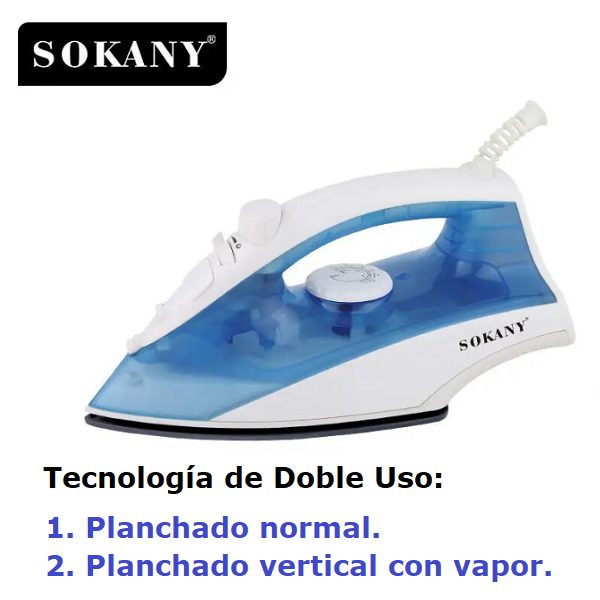 plancha de ropa sokany