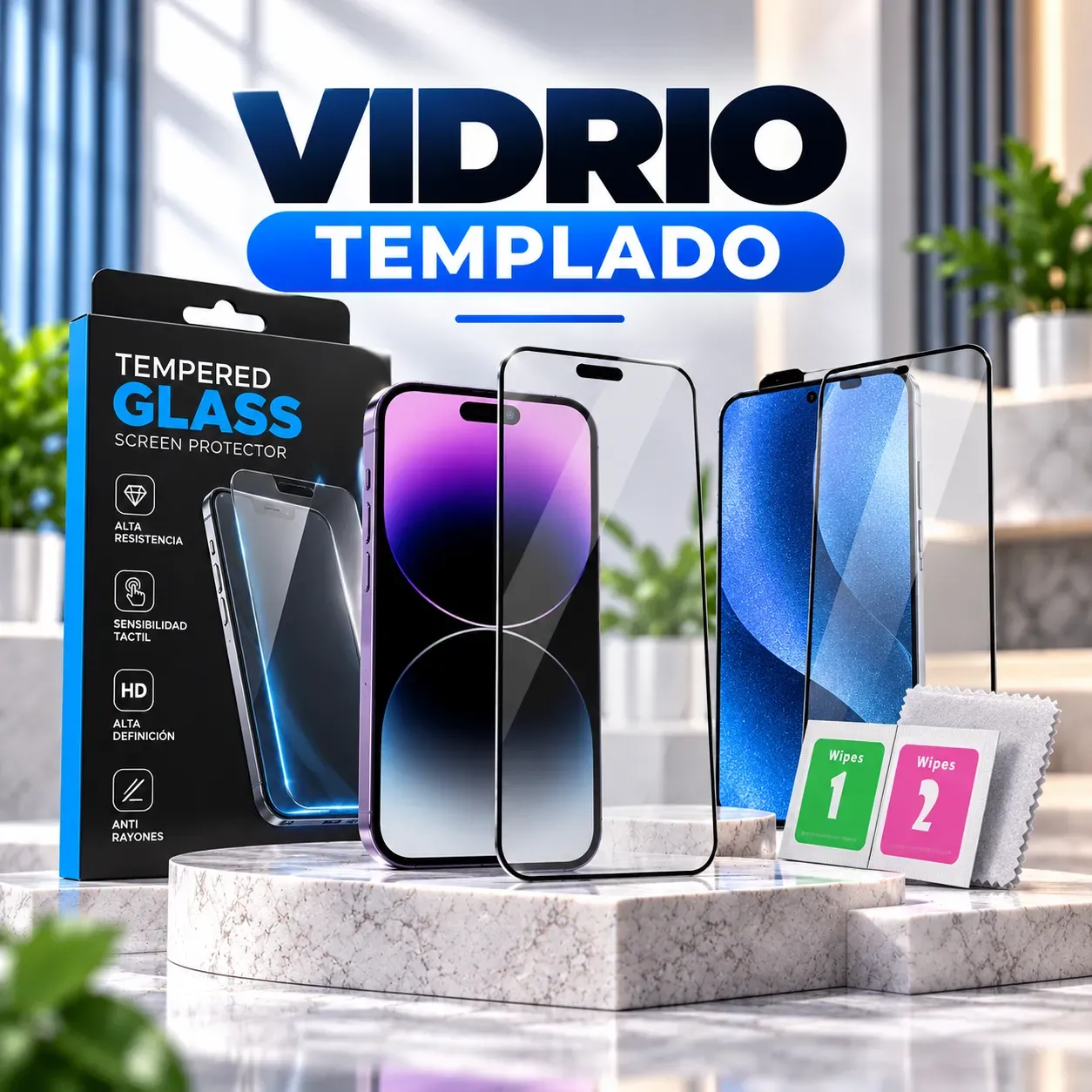 VIDRIO TEMPLADO BLINDADO