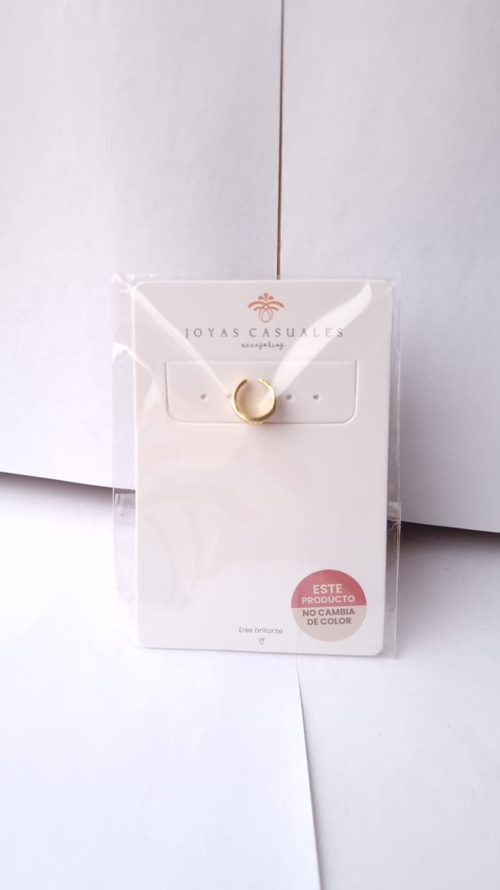 EAR CUFF RODIO TRIPLE LINEA