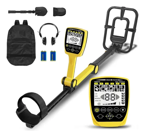 Detector De Metales Plegable Profesional Impermeable Hasta 50 CM