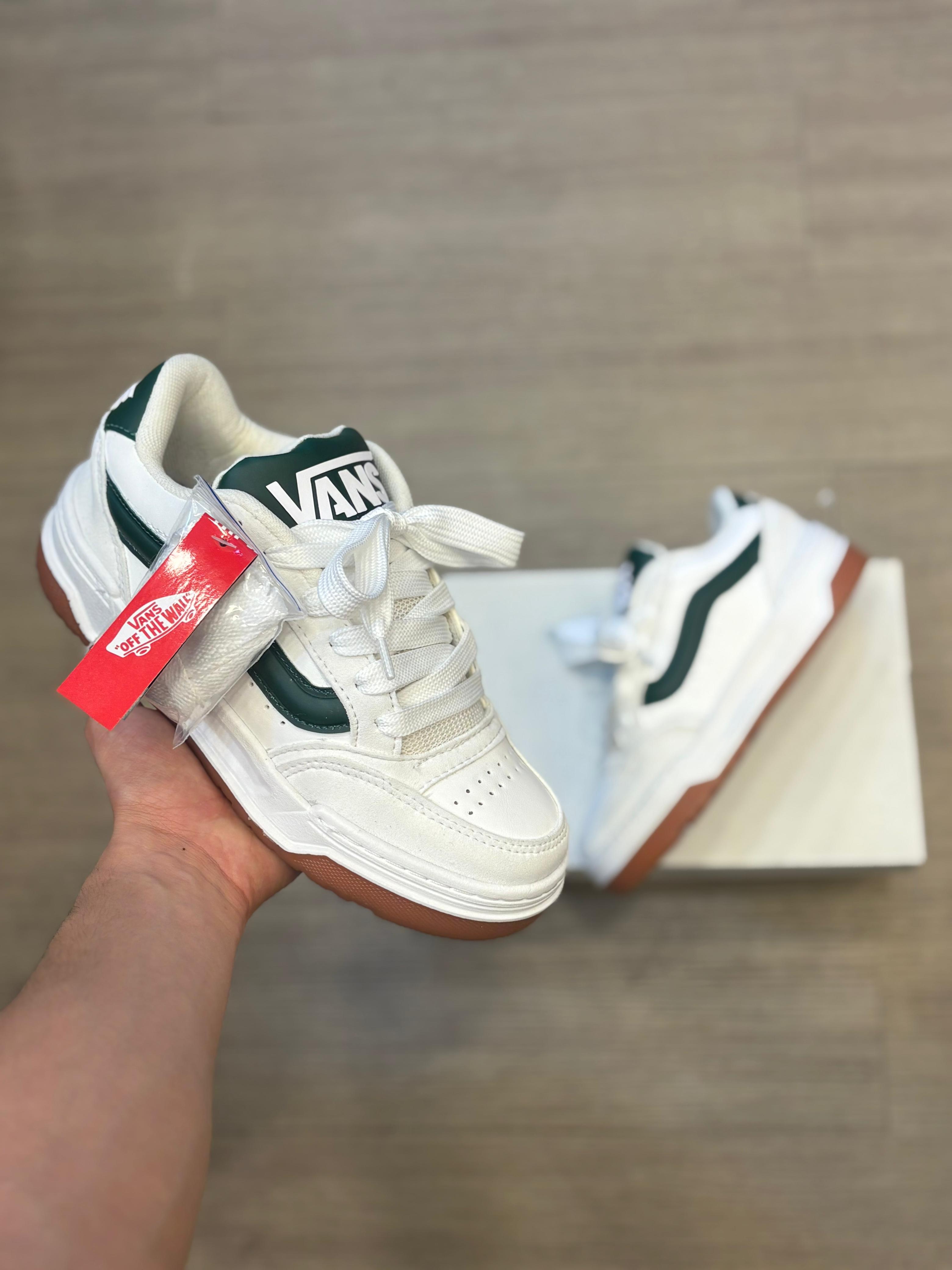 VANS HYLINE BLANCA VERDE