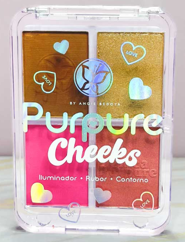 Paleta x4 Purpure Cheeks