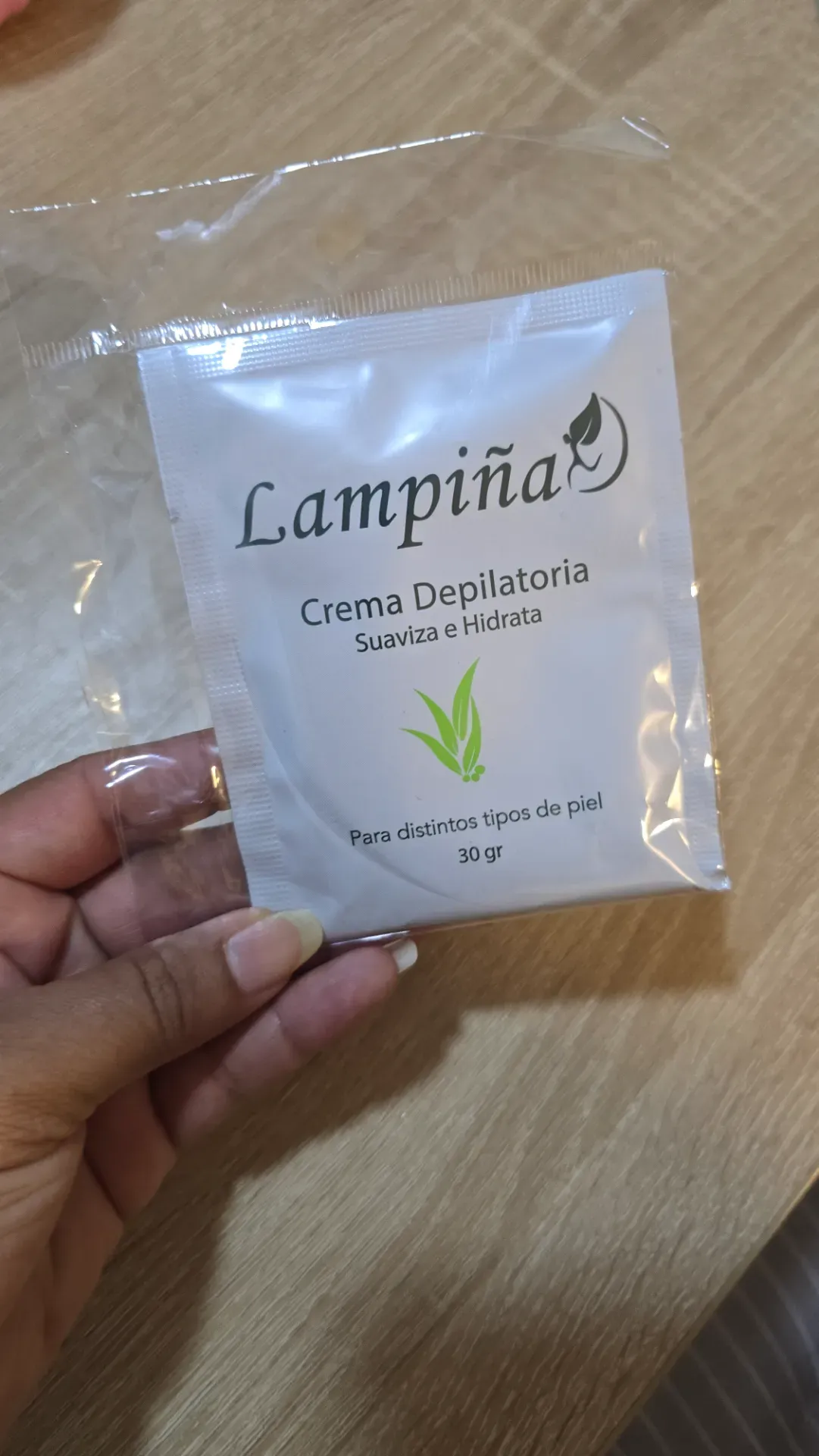 Crema Depilatoria Lampiña 30g