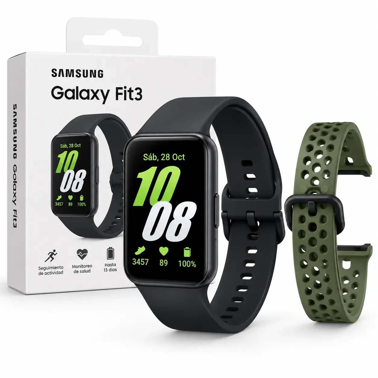 Galaxy Fit3 + Correa deportiva