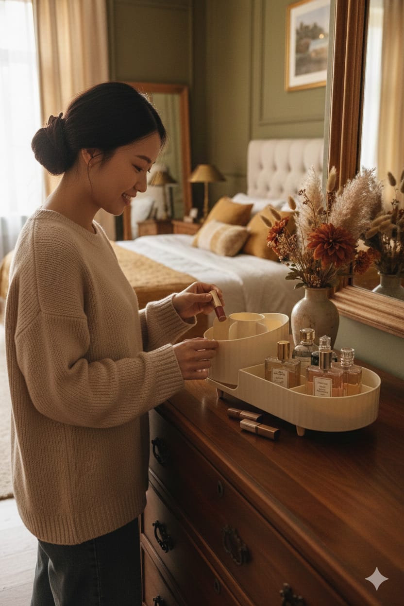 ORGANIZADOR DE MAQUILLAJE