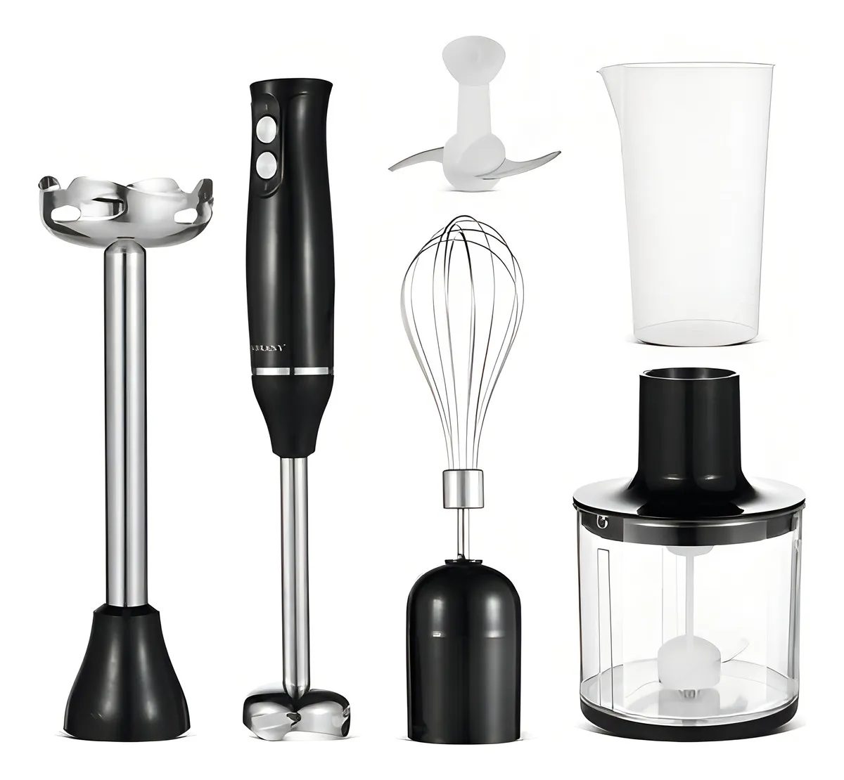 Batidora de Mano Sokany M12 500W Desmontable con Turbo y 2 Velocidades Negra
